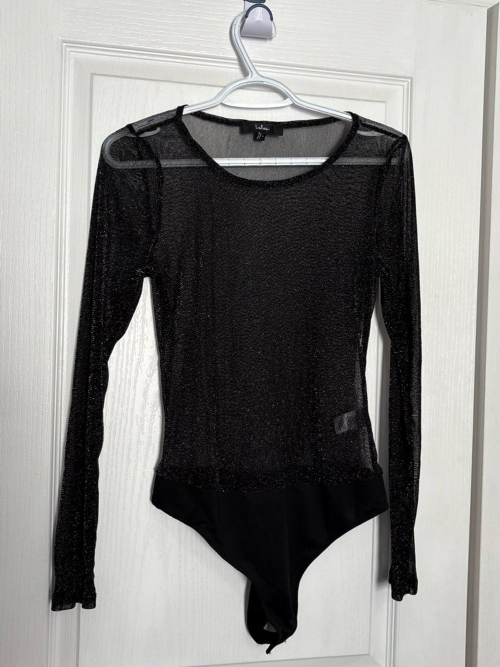 Lulus Sparkly Mesh Bodysuit
